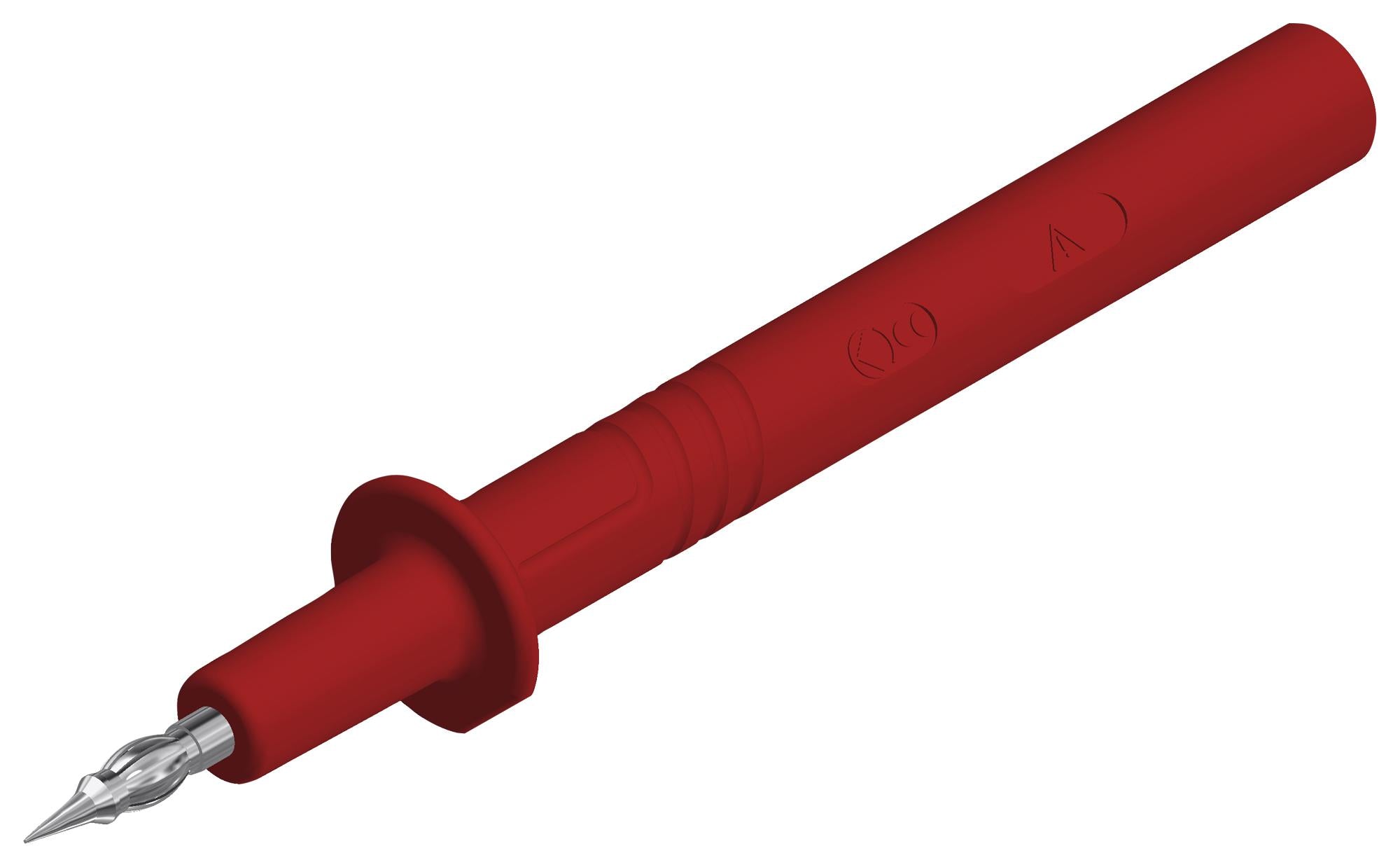 973369101 TEST PROBE TIP, 32A, 60V, RED HIRSCHMANN TEST AND MEASUREMENT