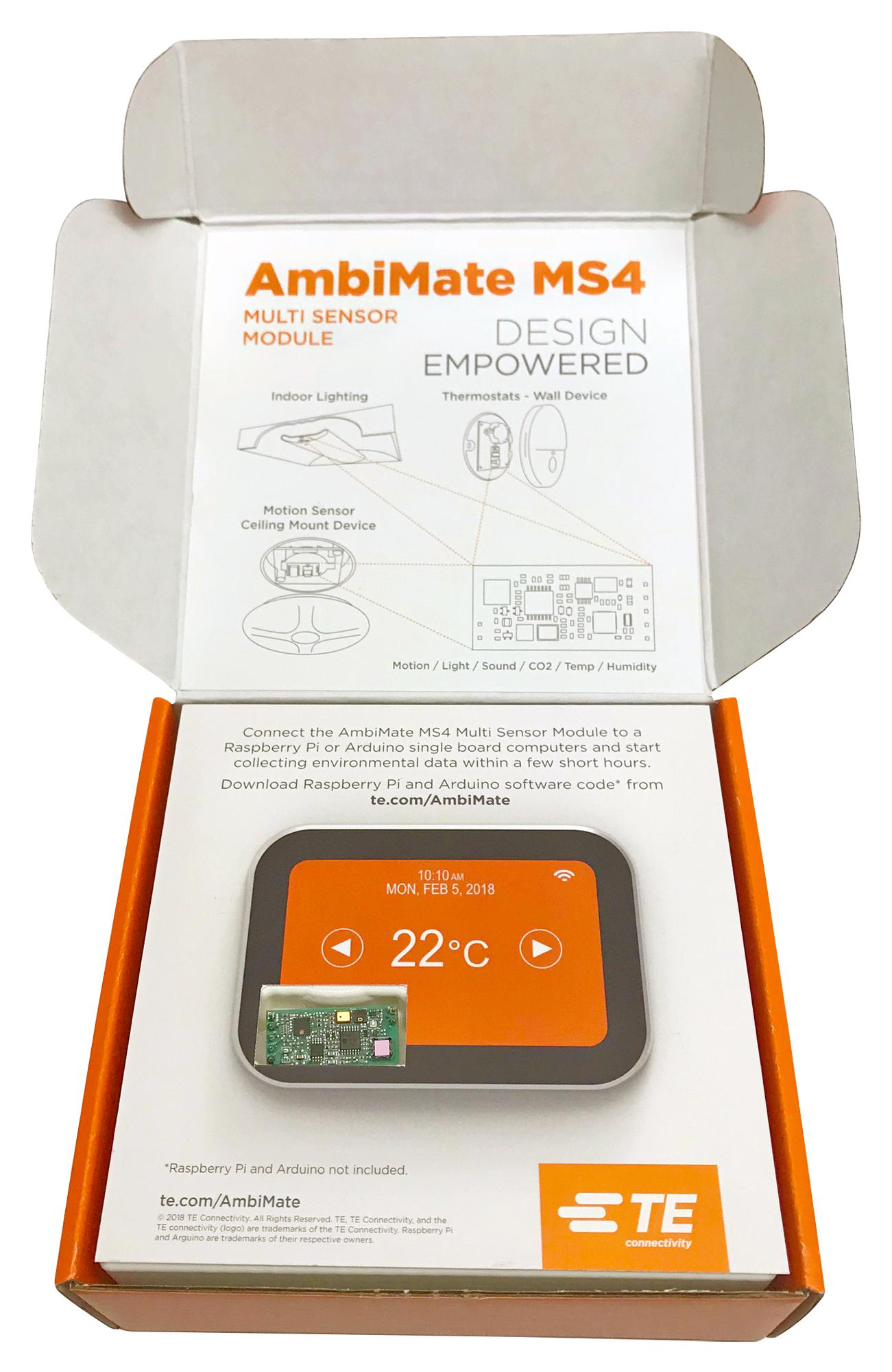 2331211-3 DEV KIT, MOTION/TEMP/HUMIDITY SENSOR TE CONNECTIVITY