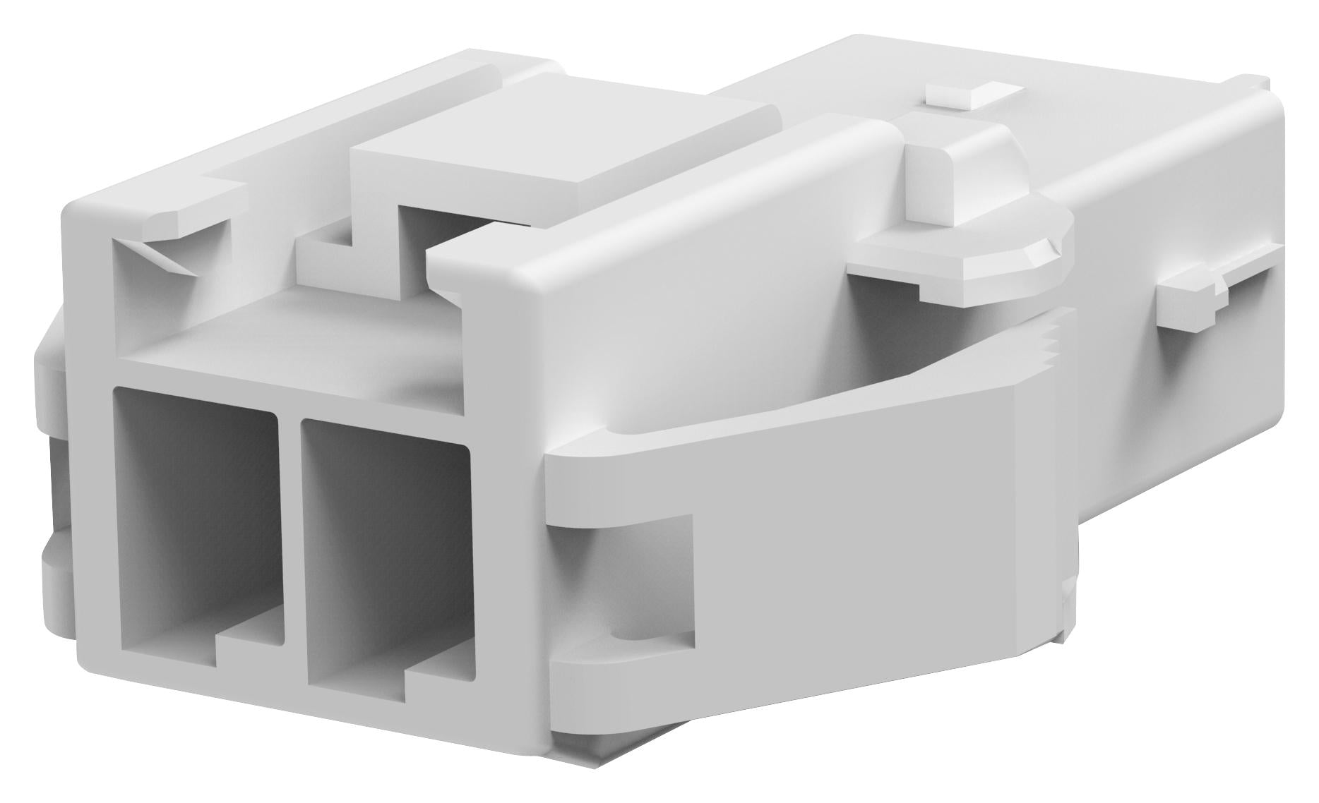 2005249-1 RCPT HOUSING, 2POS, PA 66, NATURAL TE CONNECTIVITY