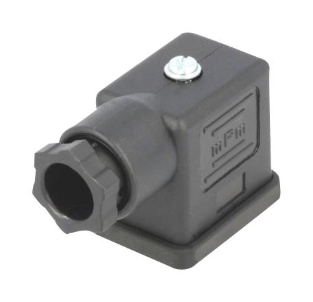 121023-0105 DIN VALVE CONN, RCPT, 2POS, PG7, CABLE MOLEX