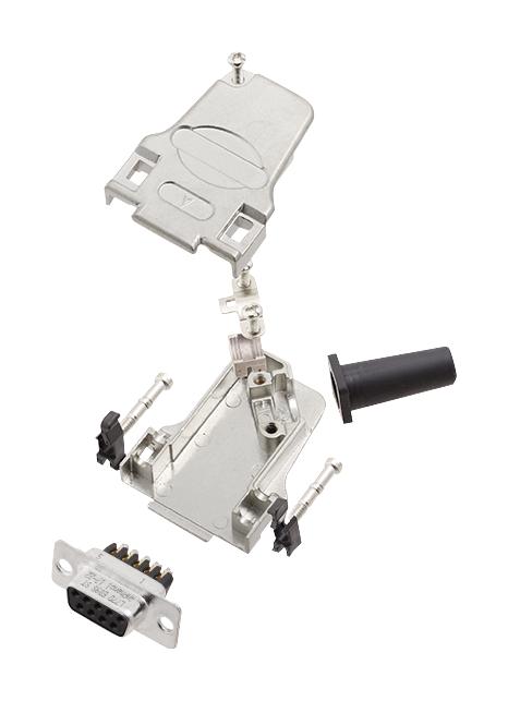 L17D45ZF25-RG+L77DB25SST D SUB CONNECTOR, RCPT, 25POS, SCREW AMPHENOL ICC