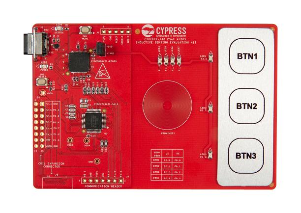 CY8CKIT-148 EVAL KIT, PROXIMITY INDUCTIVE SENSOR CYPRESS - INFINEON TECHNOLOGIES
