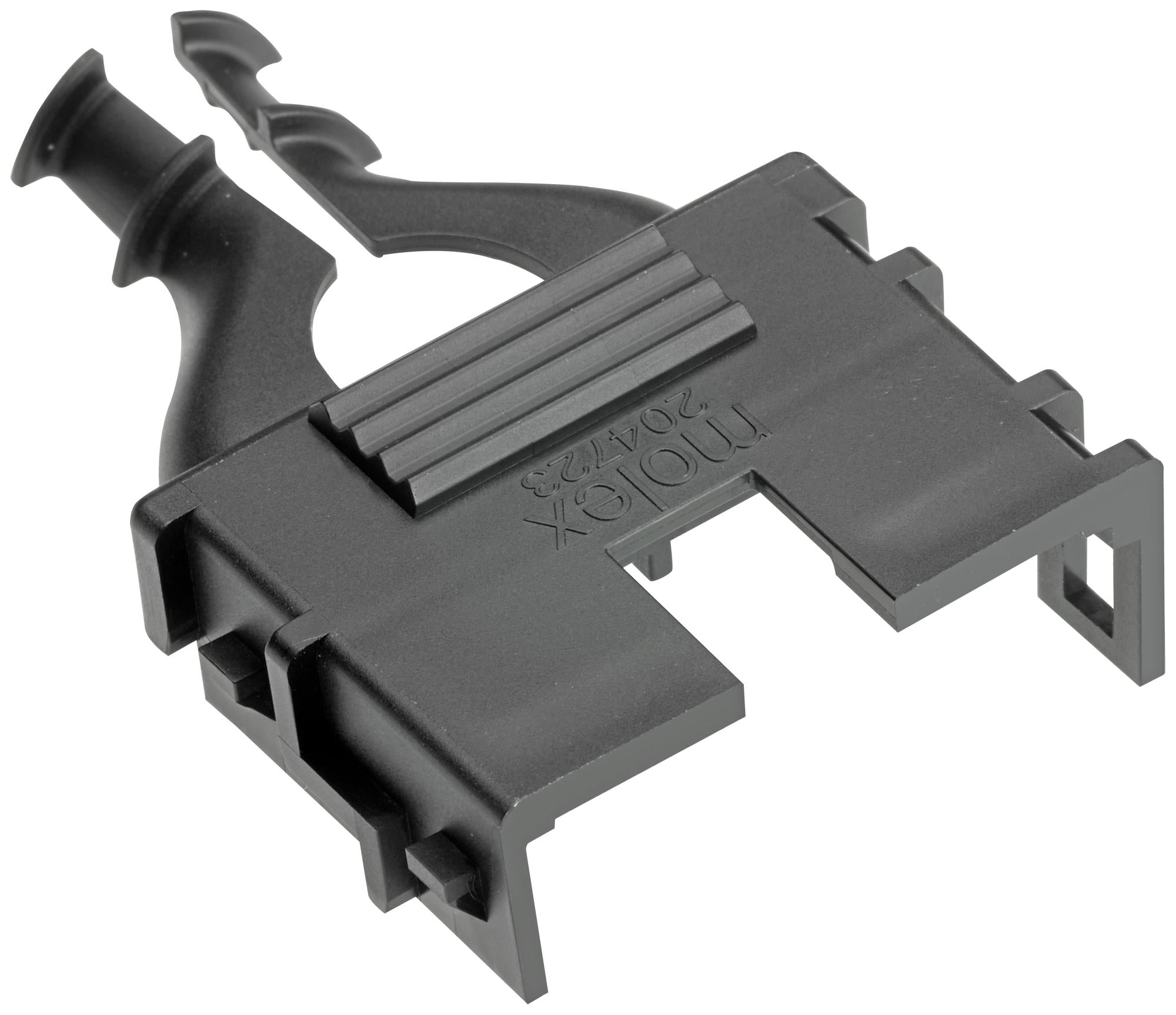 204723-0008 BACKSHELL, HERMAPHRODITIC, 8POS, NYLON MOLEX