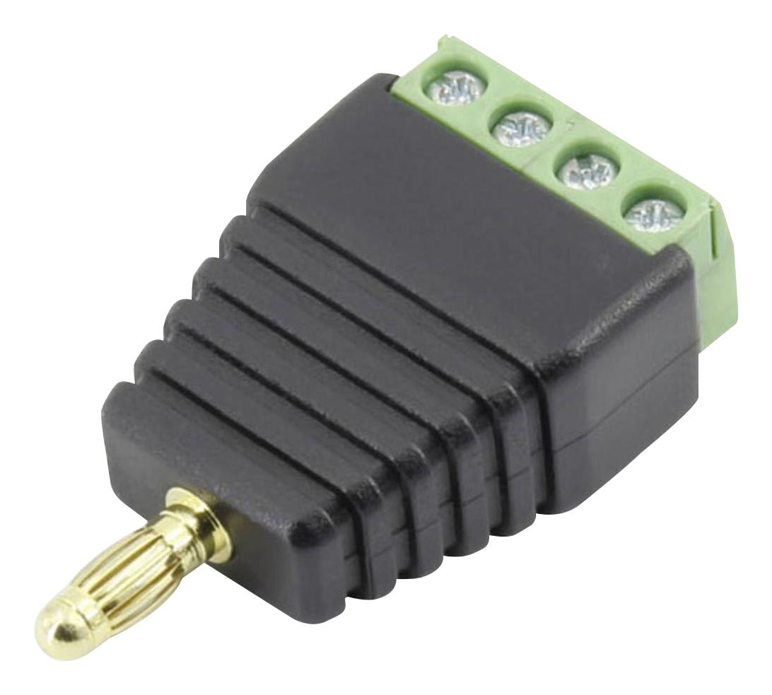 CLB-JL-8154 CONN, BANANA, PLUG, 15A, SCREW, 30VDC CLEVER LITTLE BOX