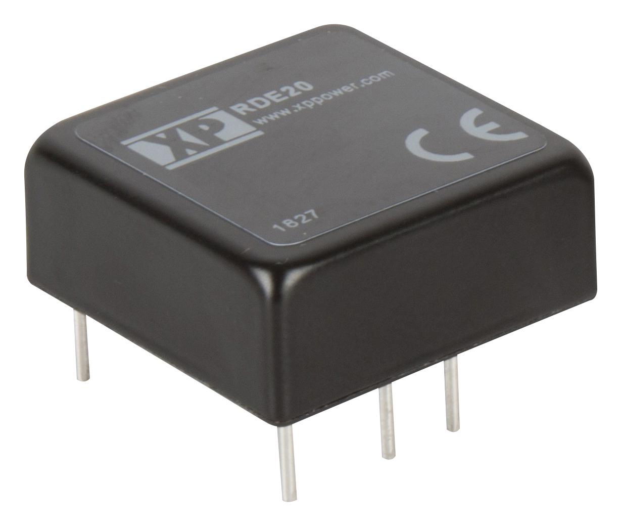 RDE2024D05 DC-DC CONVERTER, 2 O/P, 20W XP POWER