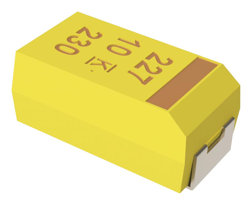 T498B106K010ATE1K8 CAP, 10UF, 10V, TANT, CASE B KEMET