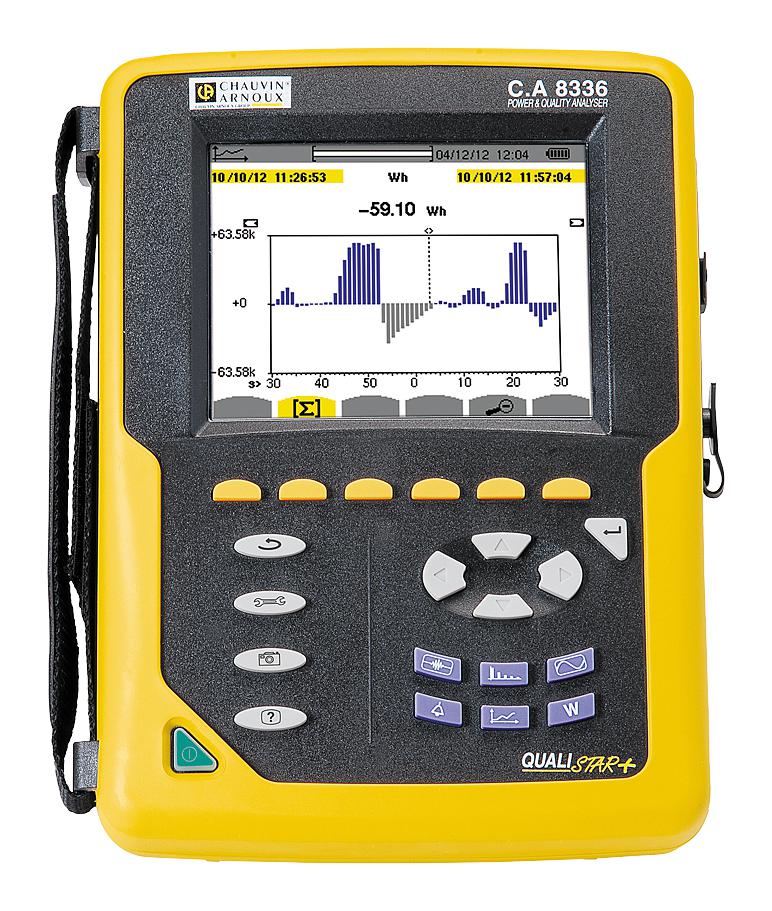 P01160591EUR POWER & ENERGY QUALITY ANALYSER, 2V-1KV CHAUVIN ARNOUX