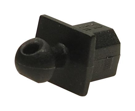 CP30293 DUST COVER, BLACK, USB RCPT CONN CLIFF ELECTRONIC COMPONENTS