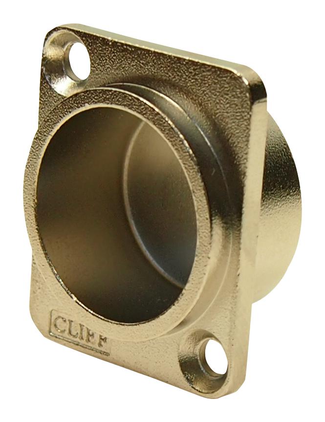 CP30400M RECESS PLATE, METAL, XLR CONN CLIFF ELECTRONIC COMPONENTS