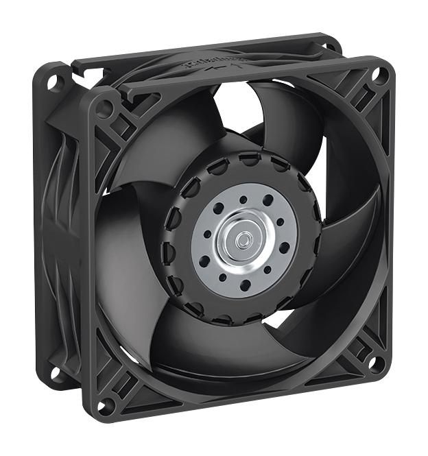 8312N/2HL AXIAL FAN, 80MM, 12VDC, 41CFM, 39DBA EBM-PAPST