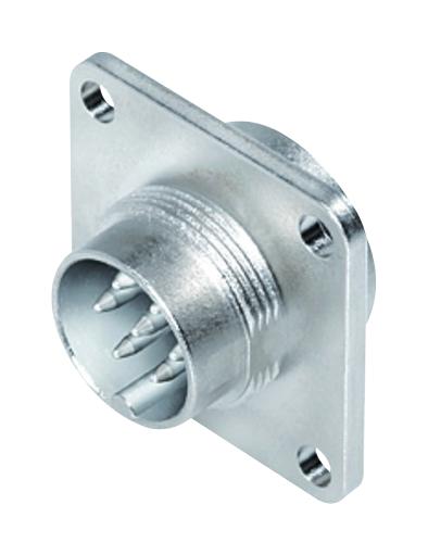09-0173-300-08 CIRCULAR CONNECTOR, PLUG, 8POS, FLANGE BINDER