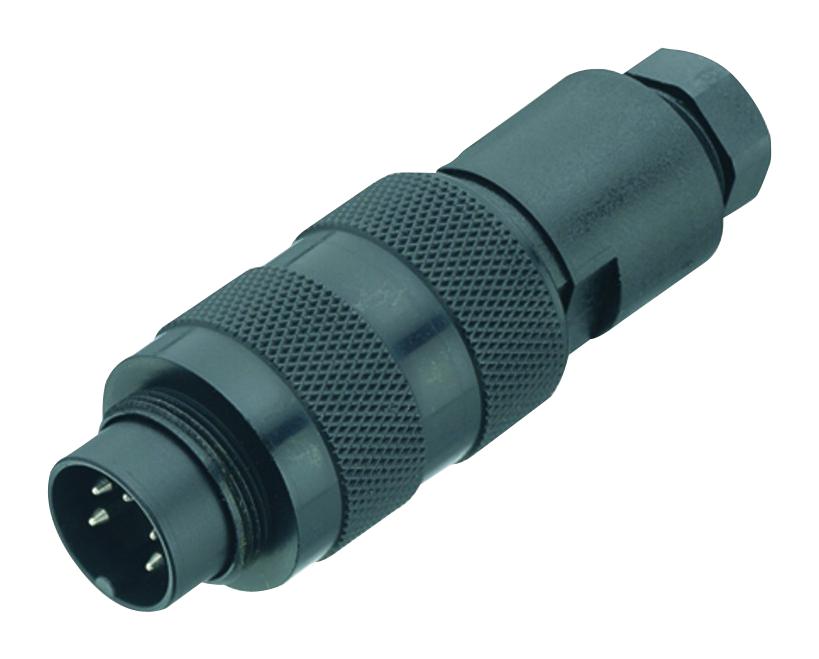 09-0129-70-12 CIRCULAR CONNECTOR, PLUG, 12POS, CABLE BINDER