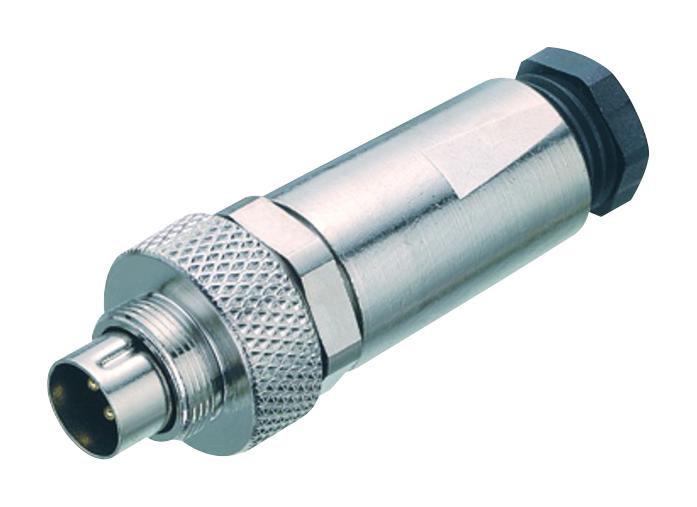 99-0425-10-08 CIRCULAR CONNECTOR, PLUG, 8POS, CABLE BINDER