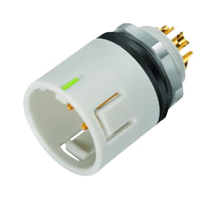 99-9115-400-05 CIRCULAR CONNECTOR, PLUG, 5POS, PANEL BINDER