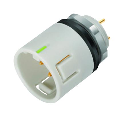 99-9135-490-12 CIRCULAR CONNECTOR, PLUG, 12POS, PANEL BINDER