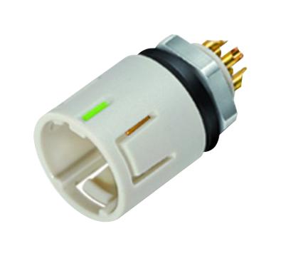 99-9227-400-08 CIRCULAR CONNECTOR, PLUG, 8POS, PANEL BINDER