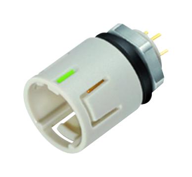 99-9211-490-04 CIRCULAR CONNECTOR, PLUG, 4POS, PANEL BINDER