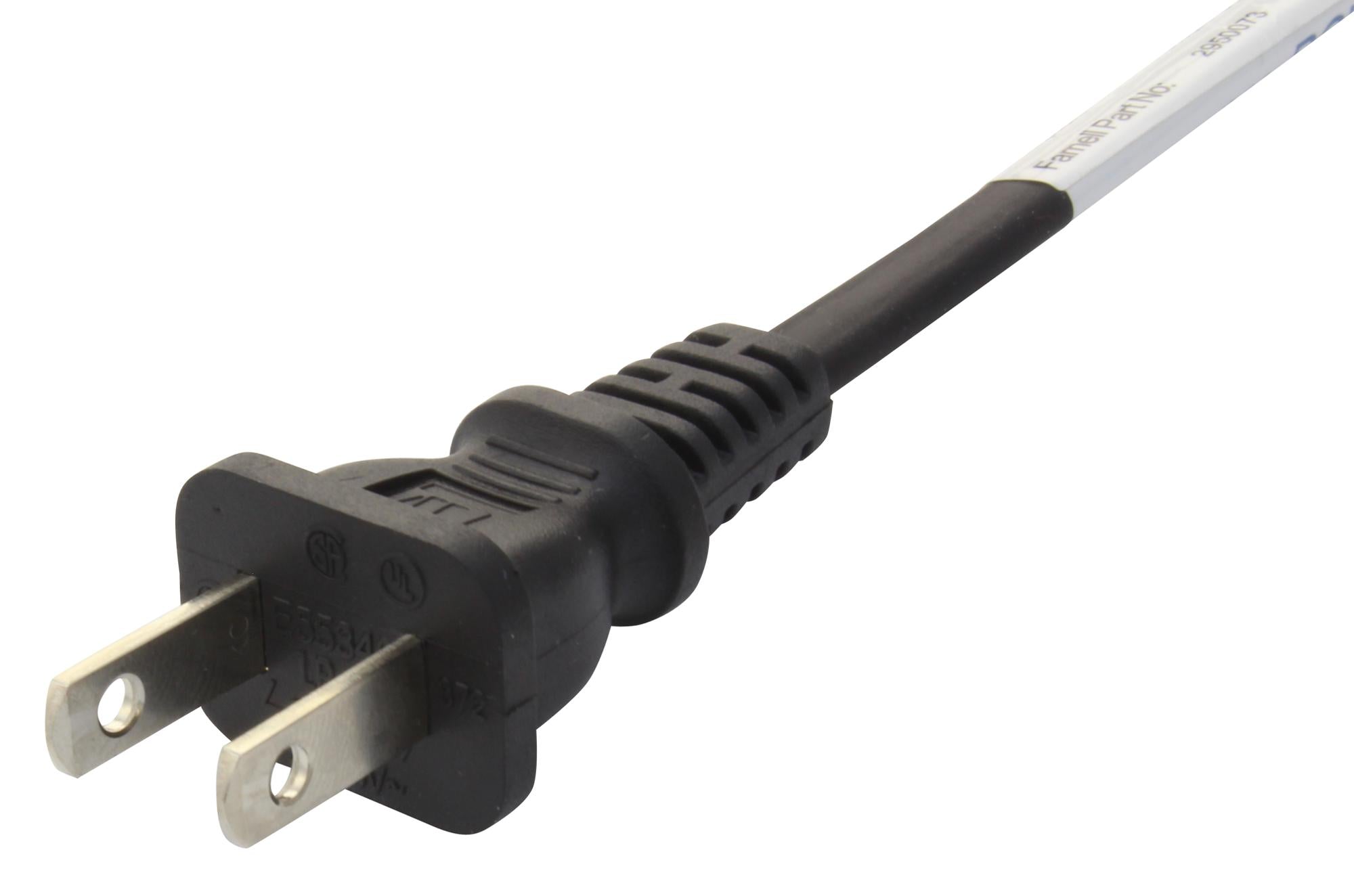 GW-85028 POWER CORD, IEC C7/NEMA 1-15P, 1.8M MULTICOMP PRO