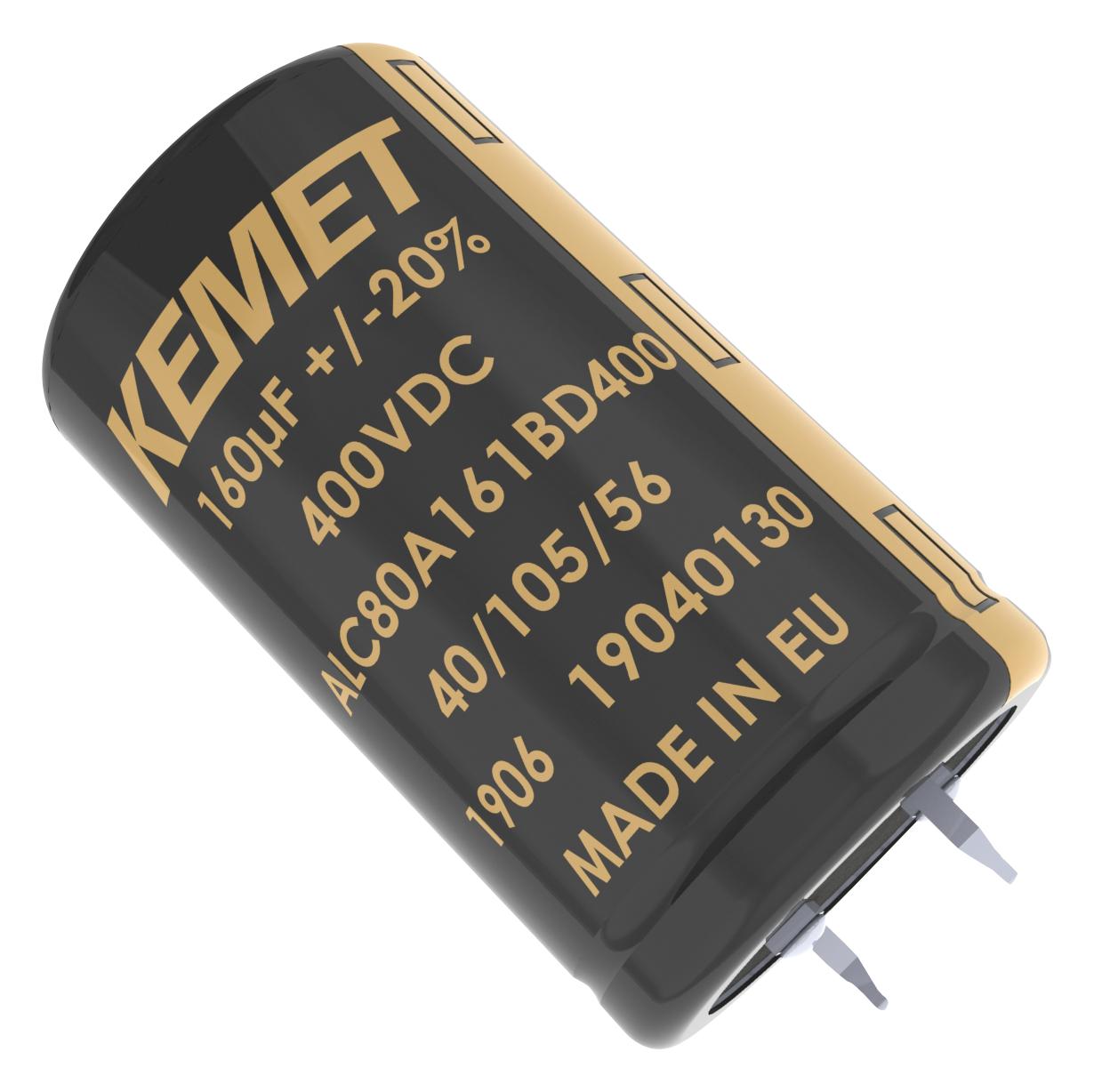 ALC80A621EH500 CAP, 620UF, 500V, ALU ELEC, QC/SNAP-IN KEMET