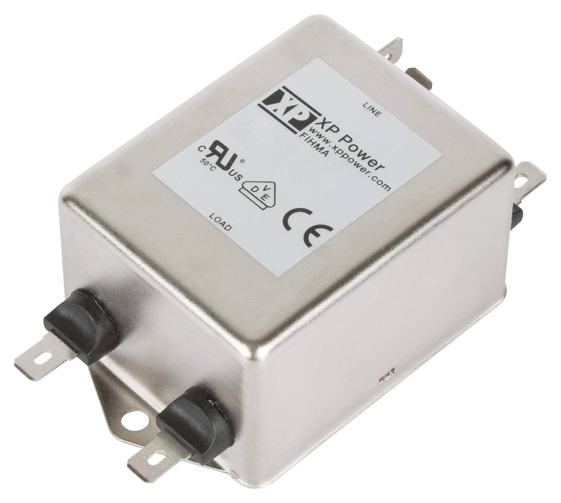 FIHMA01C1F POWER LINE FILTER, MEDICAL, 7.4MH, 1A/QC XP POWER