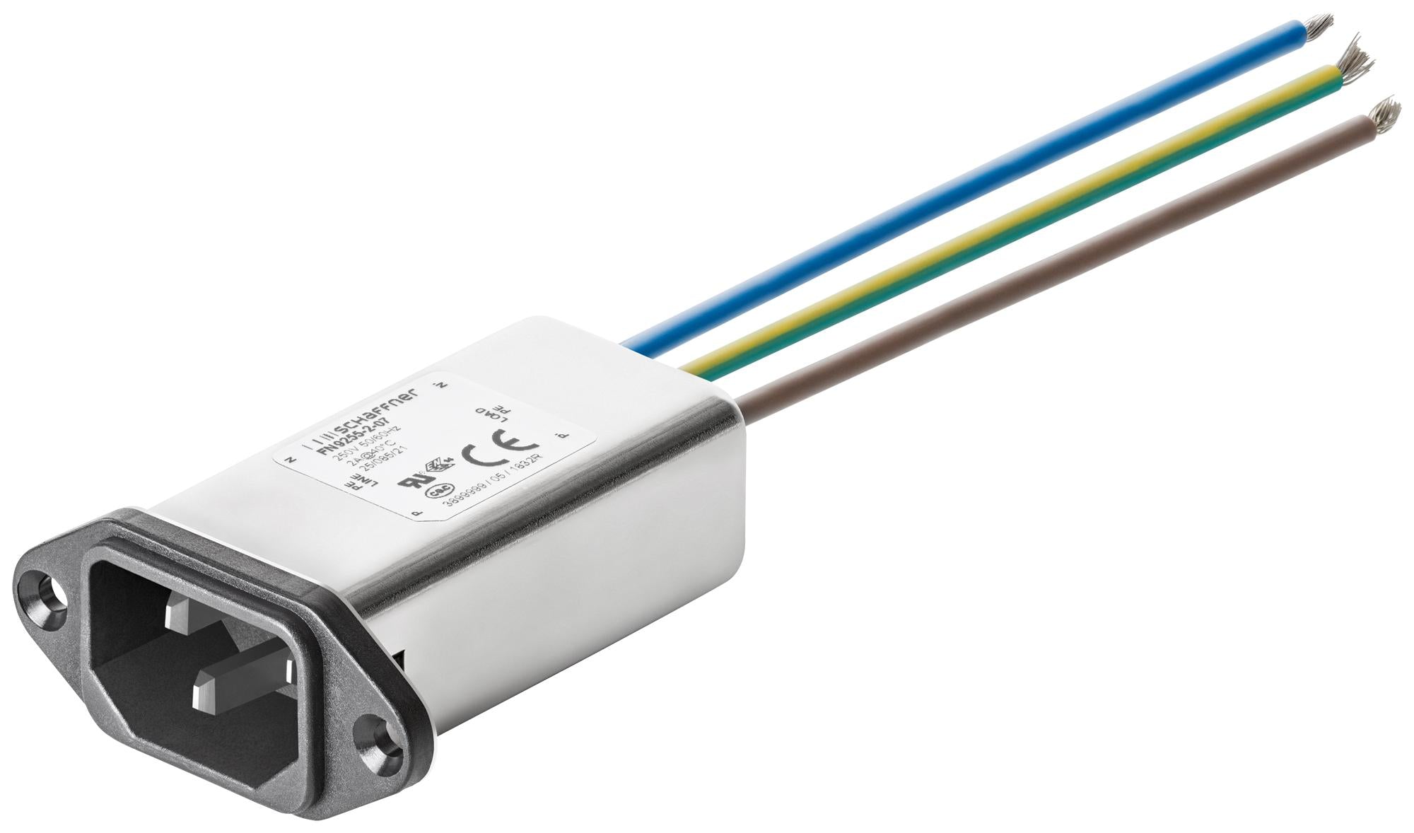 FN9255-10-07 POWER LINE FILTER, 200UH, 10A SCHAFFNER