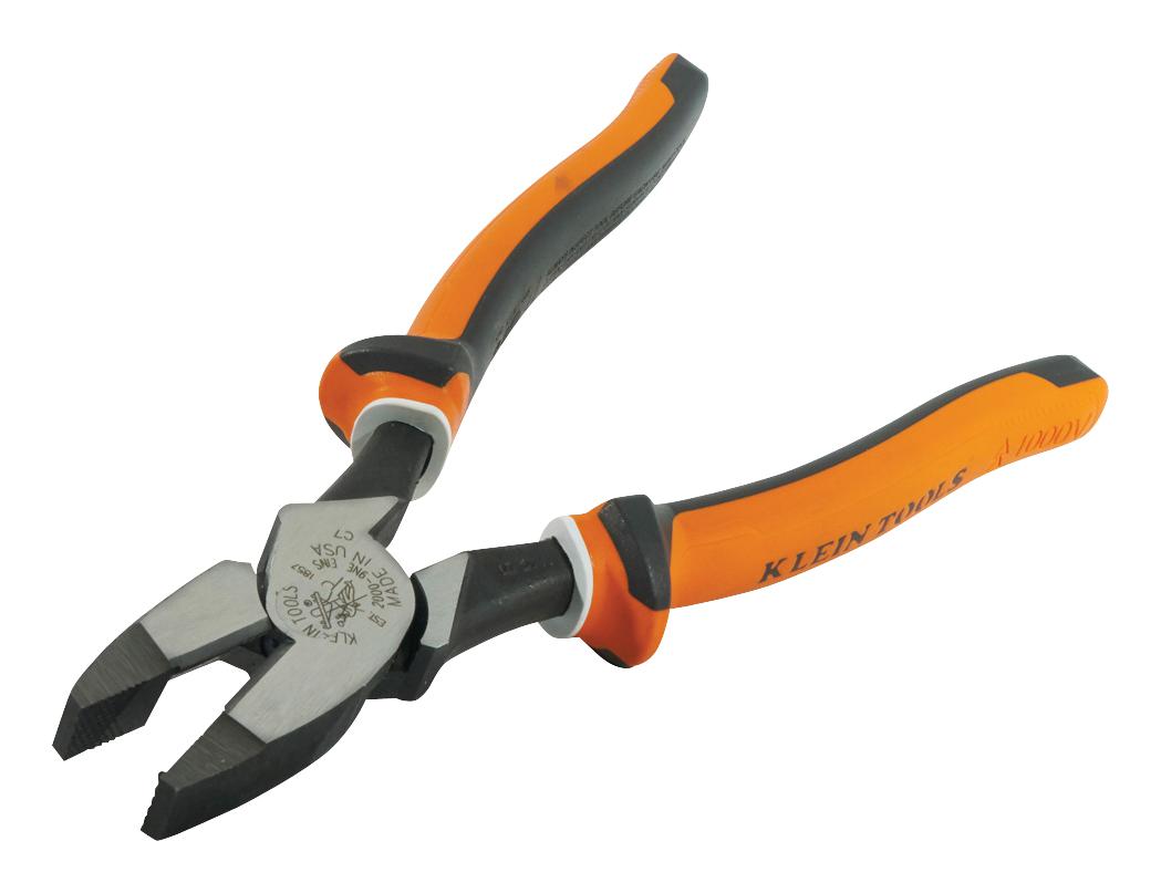 20009NEEINS ELECTRICIAN PLIER, SIDE CUTTING, 241MM KLEIN TOOLS