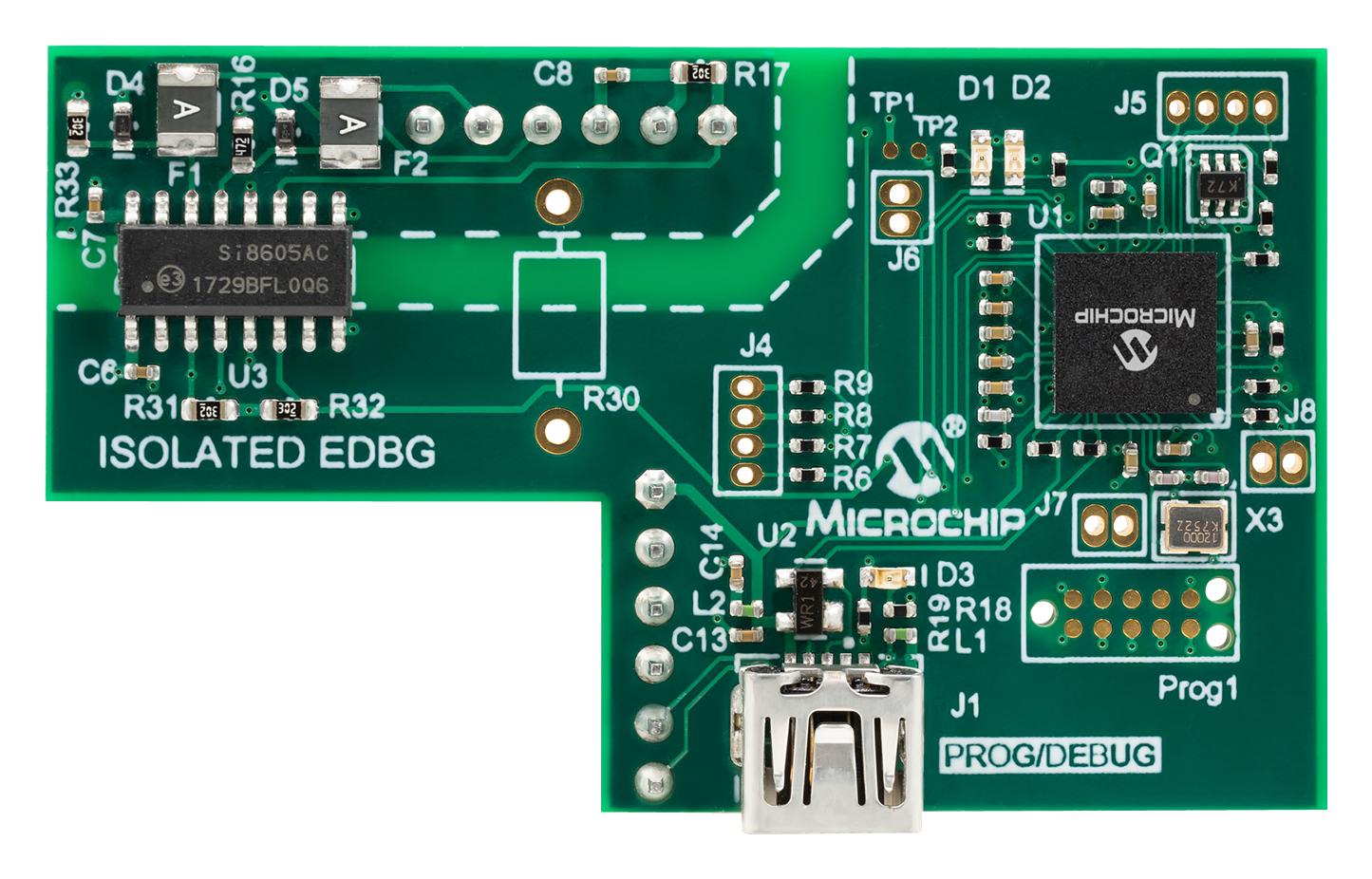 AC320202 ISOLATED EMBEDDED DEBUGGER INTERFACE MICROCHIP