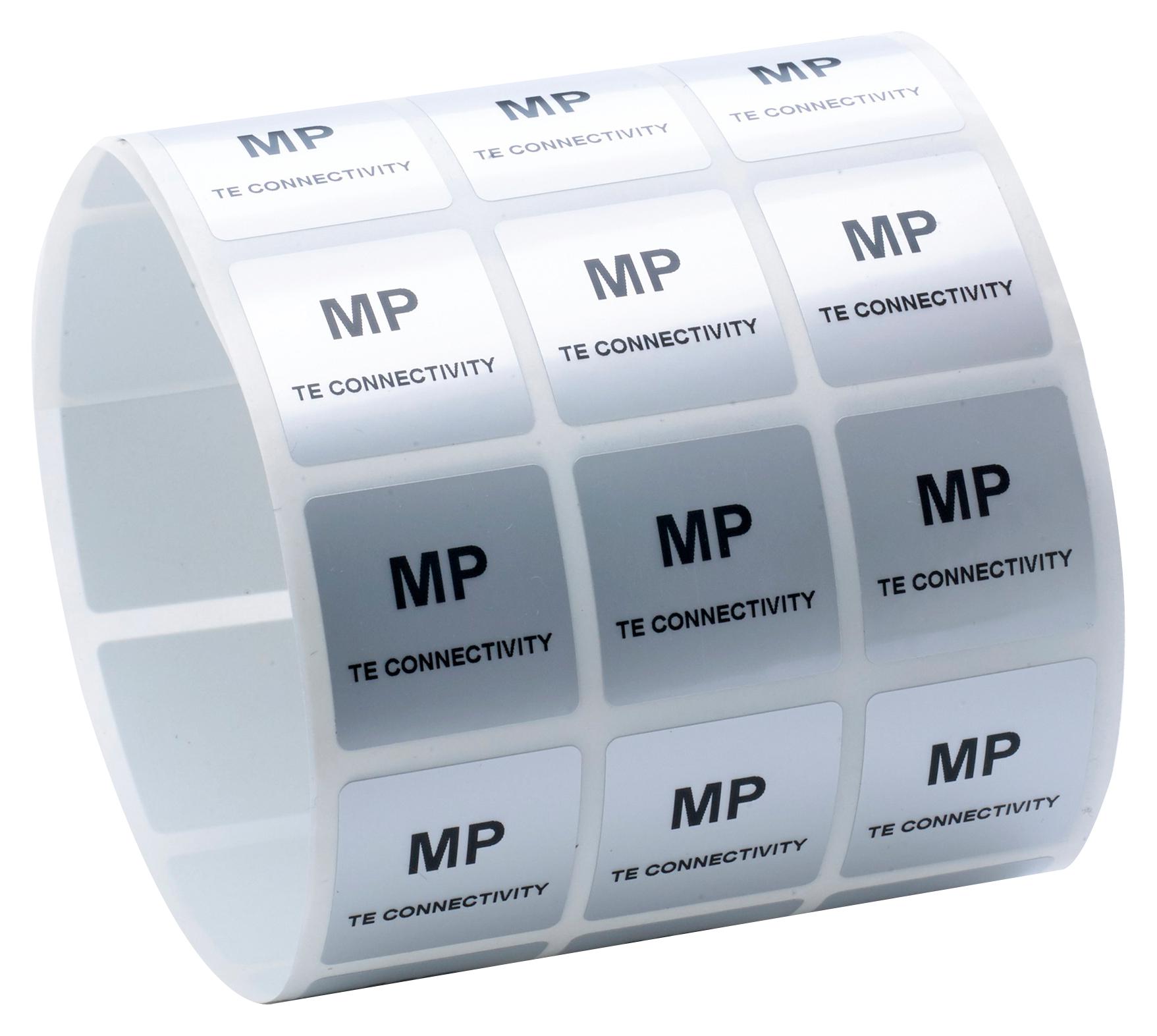 MP-762508-2.5-8A LABEL, METALLISED PET, 50.8MM X 76.2MM TE CONNECTIVITY