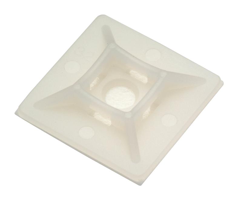 530911000 CABLE-TIE MOUNT, ADHESIVE, 25.4MM, NAT WURTH ELEKTRONIK