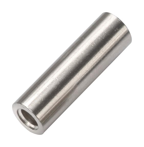 963200042 SPACER, ROUND, 20MM, BRASS WURTH ELEKTRONIK