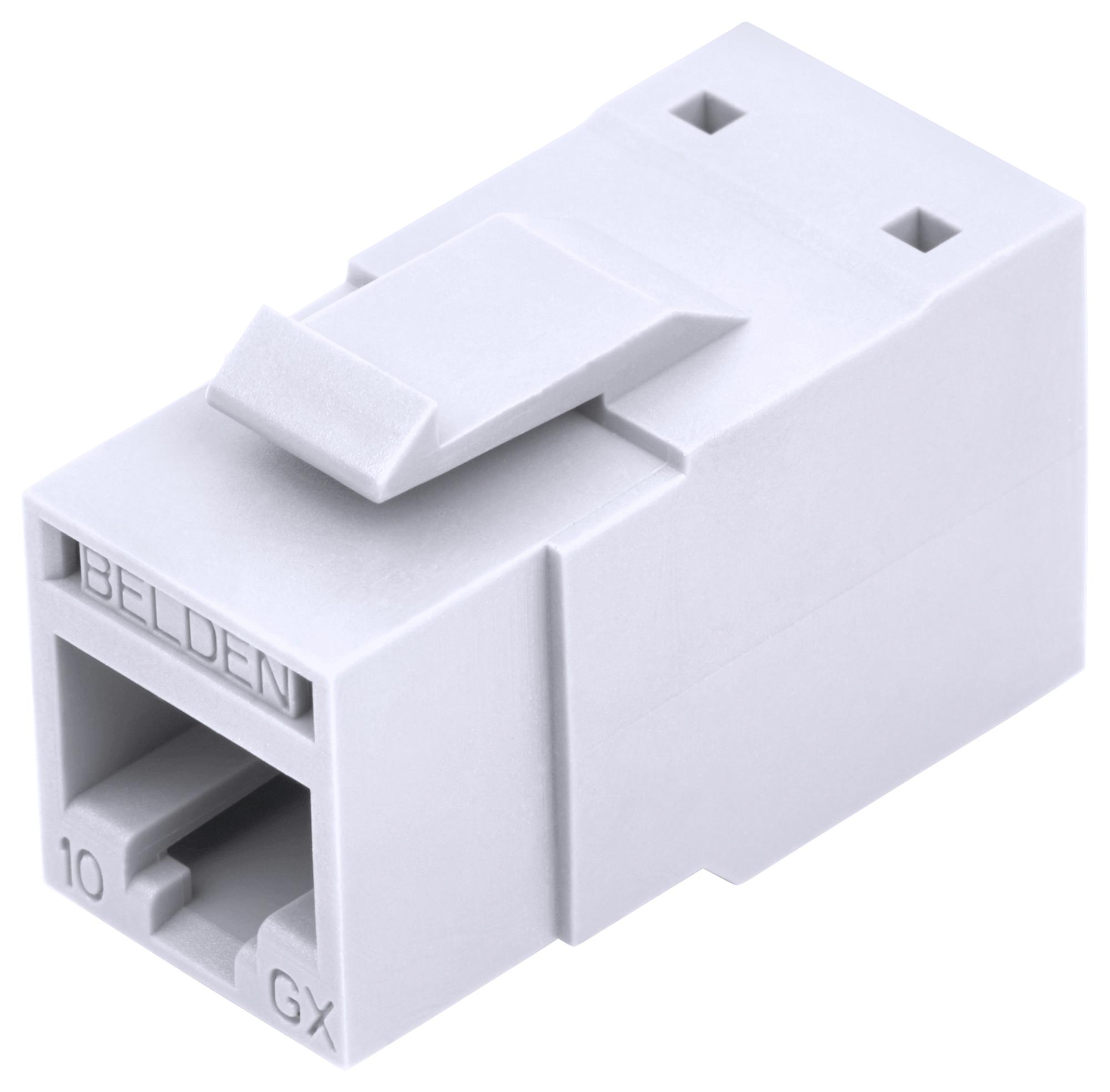 RVAMJKUEW-S1 RJ45 CONNECTOR, JACK, 8P8C, 1PORT, CAT6A BELDEN