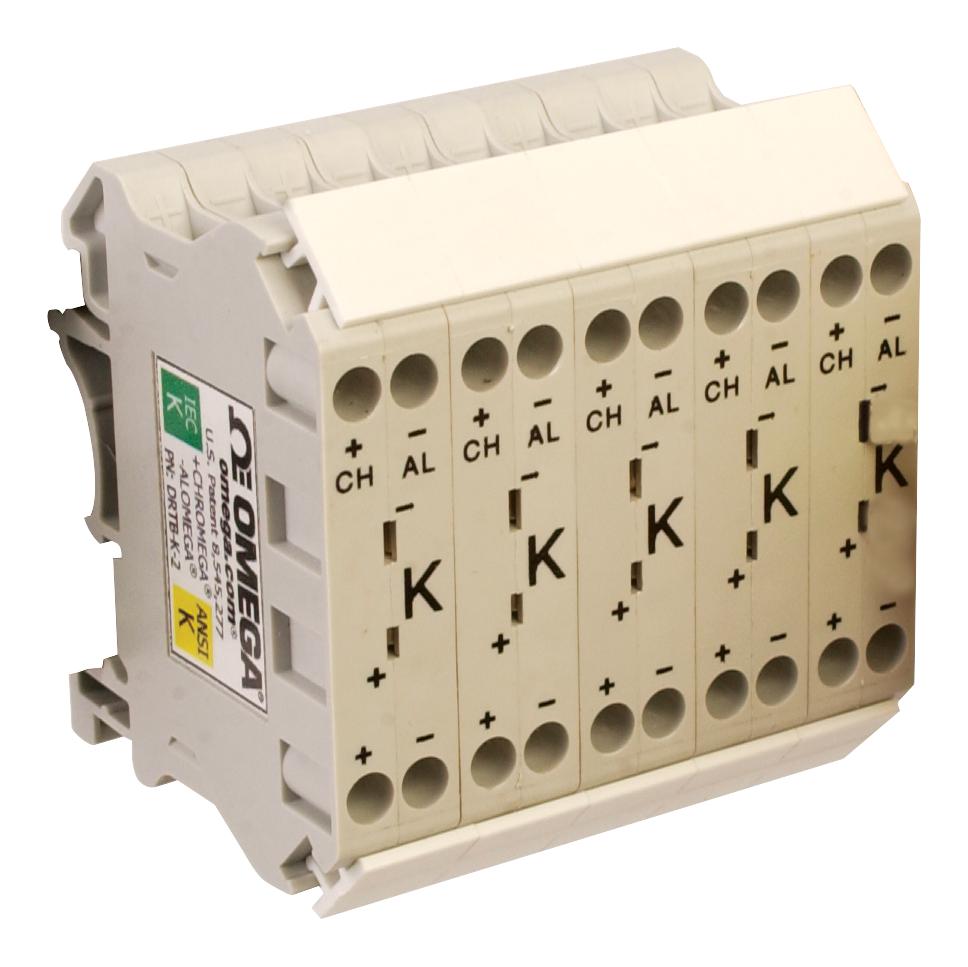 DRTB-T-2-10PK THERMOCOUPLE TB, DIN RAIL, 2POS, SCREW OMEGA