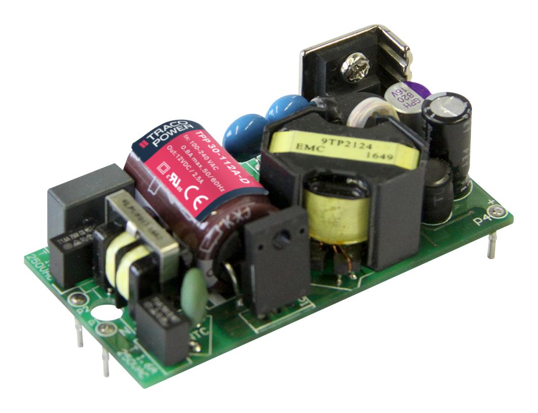 TPP 30-148A-D POWER SUPPLY, AC-DC, 48V, 0.63A TRACO POWER