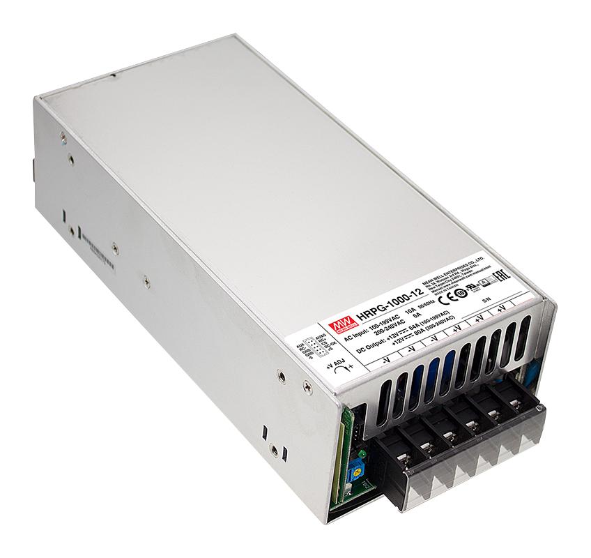 HRPG-1000-12 POWER SUPPLY, AC-DC, 12V, 80A MEAN WELL