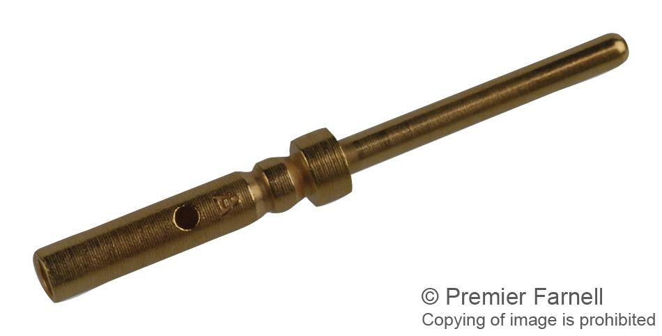 204370-8 D SUB CONTACT, PIN, 28-22AWG, CRIMP AMP - TE CONNECTIVITY