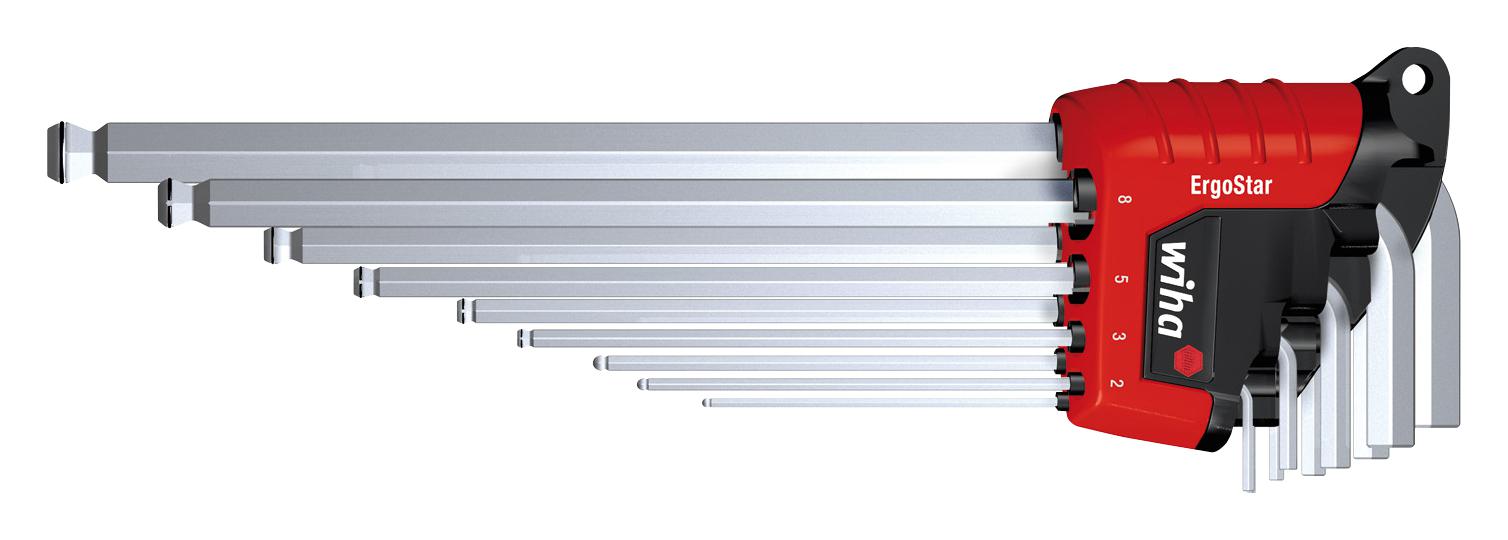 37351 L-KEY SET W/HOLDER, 9PC WIHA