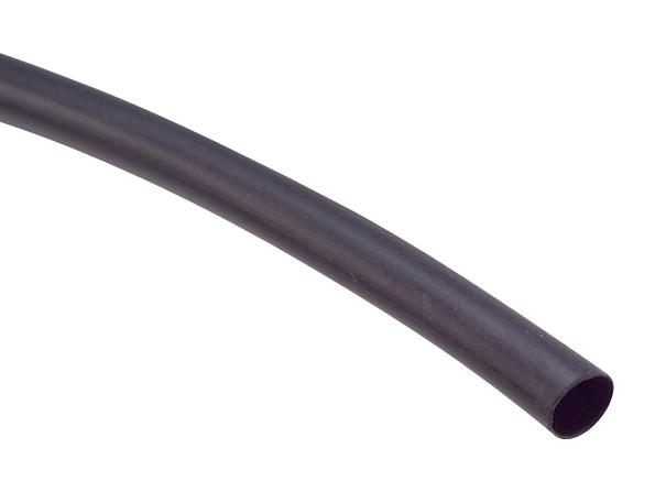 EPS300-1-6"-BLACK-10 PCPKS HEAT-SHRINK TUBING, 3:1, 25.4MM, BLACK 3M