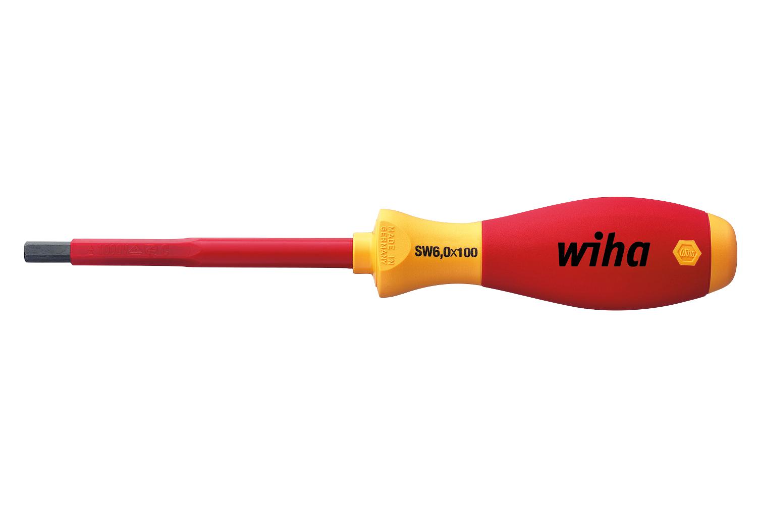 30363 SCREWDRIVER, HEXAGON, 4MM, 186MM. WIHA