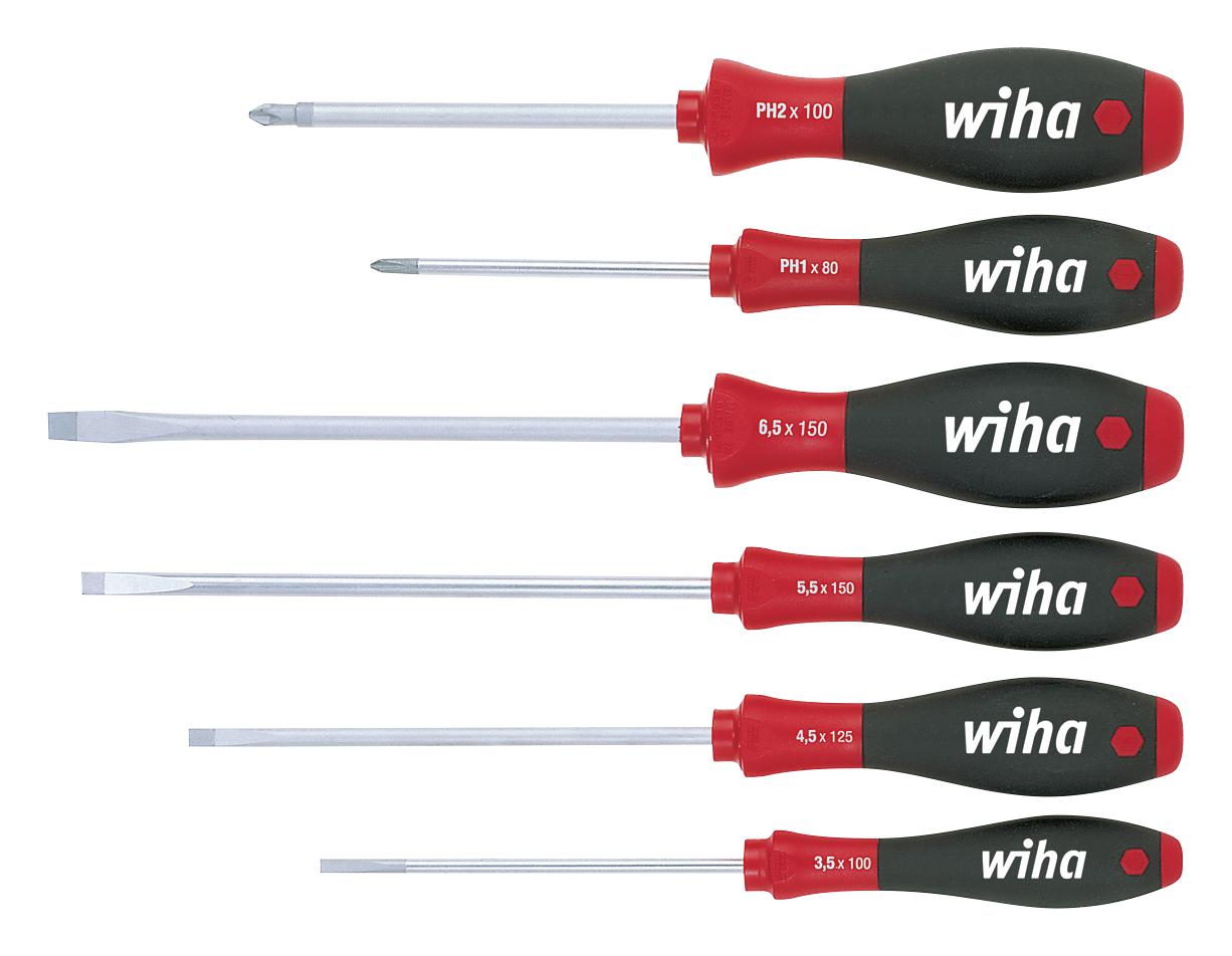 07153 SCREWDRIVER SET, 6PC WIHA