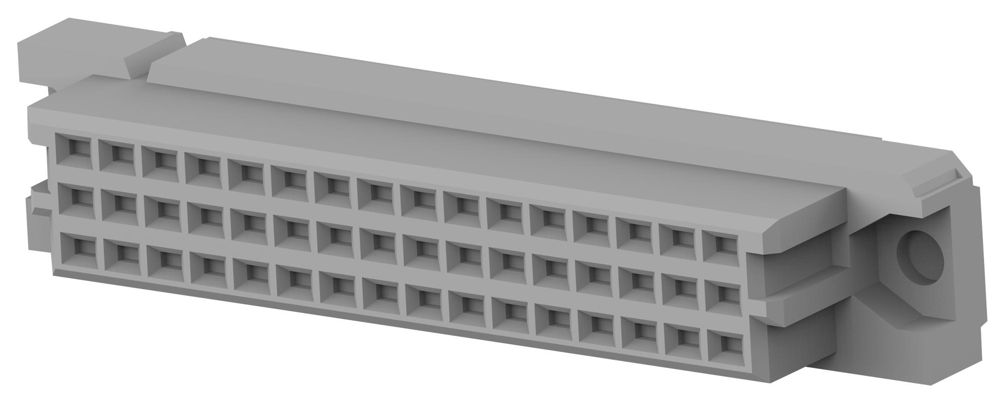 5535070-5 CONNECTOR, DIN 41612, RCPT, 48POS, 3ROW AMP - TE CONNECTIVITY
