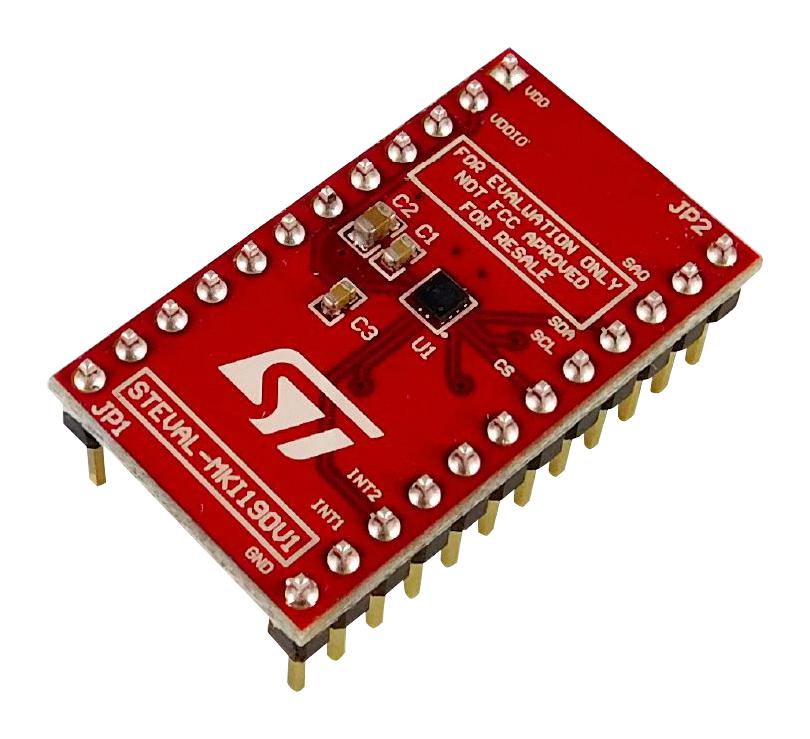 STEVAL-MKI190V1 LIS2DTW12 MEMS ADAPTER MOTHERBOARD STMICROELECTRONICS
