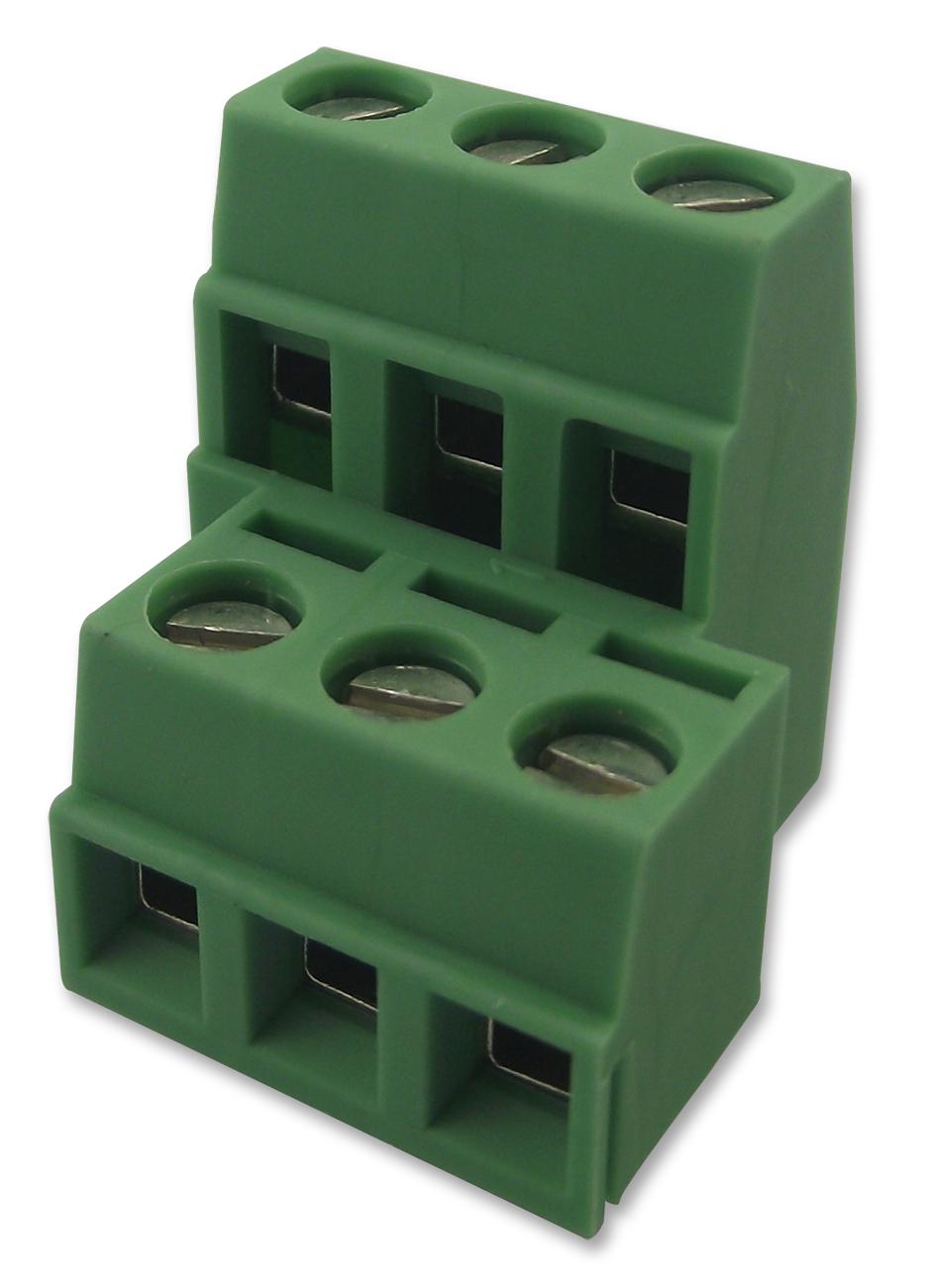 1726066 TERMINAL BLOCK, WIRE TO BRD, 3POS, 16AWG PHOENIX CONTACT