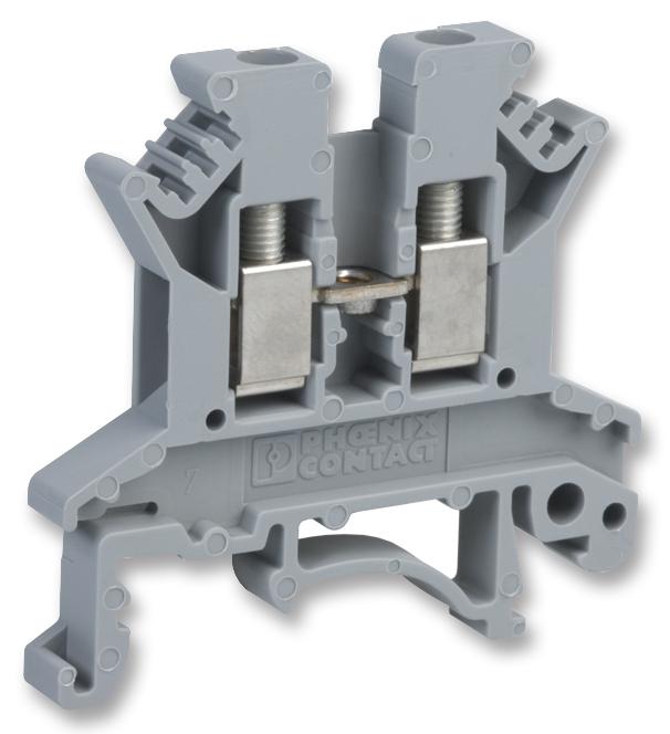3003347 TERMINAL BLOCK, DIN RAIL, 2POS, 14AWG PHOENIX CONTACT