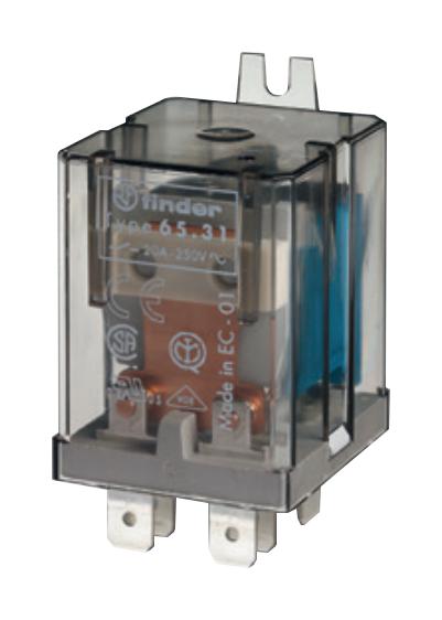 653180240000 POWER RELAY, SPST, 24VAC, 250VAC, PANEL FINDER