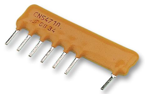 CNS471A6 RES, 6DECADE, 10M, 0.1W, SIP VISHAY