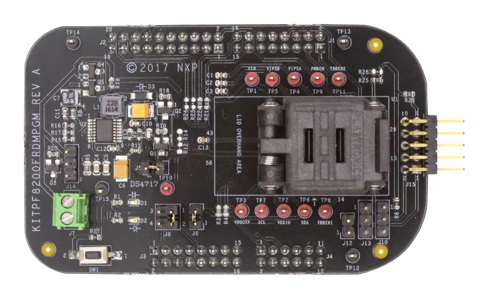 KITPF8200FRDMPGM PROGRAMMING BOARD, QFN-56 SOCKET NXP