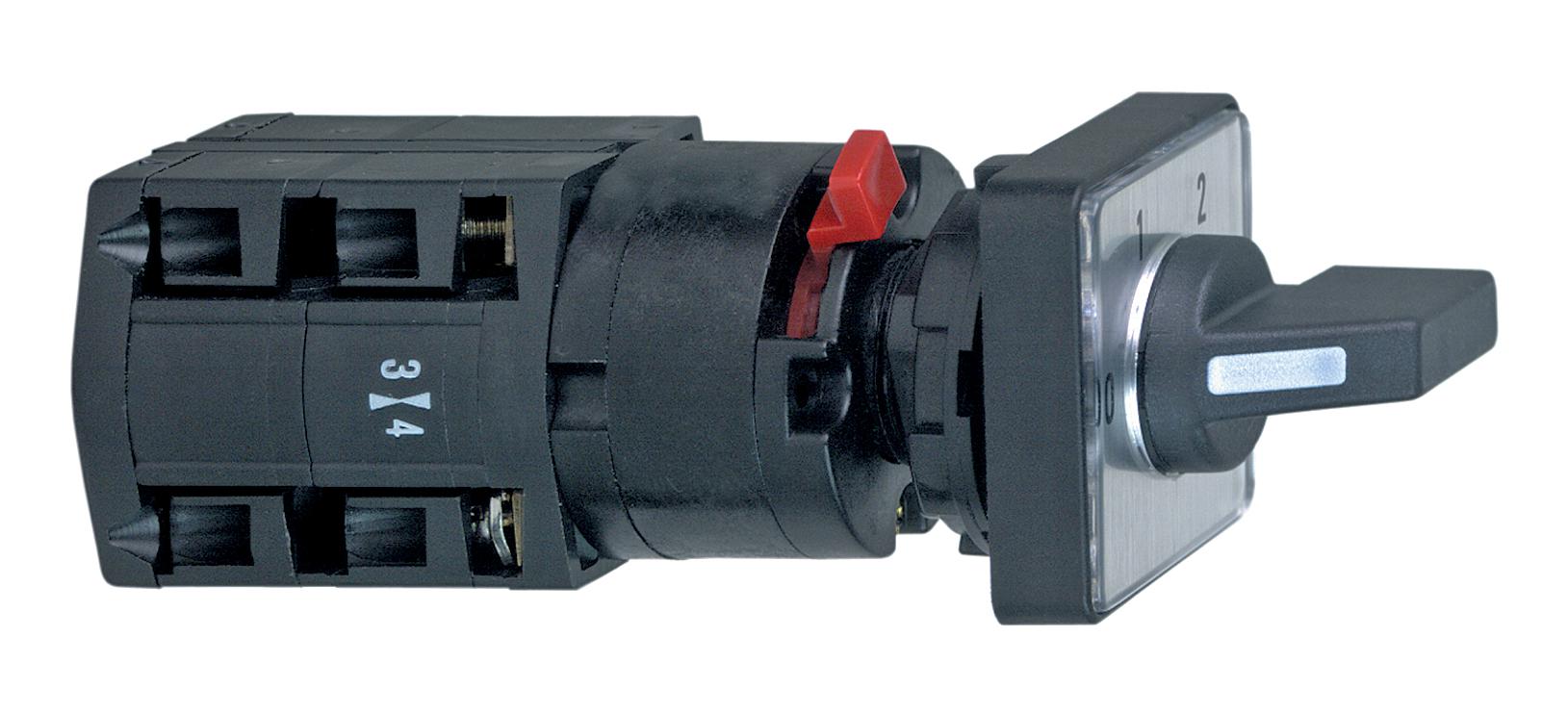 K10F013QCH ROTARY SWITCH, 2 POLE, 10A, 400V, 45DEG SCHNEIDER ELECTRIC