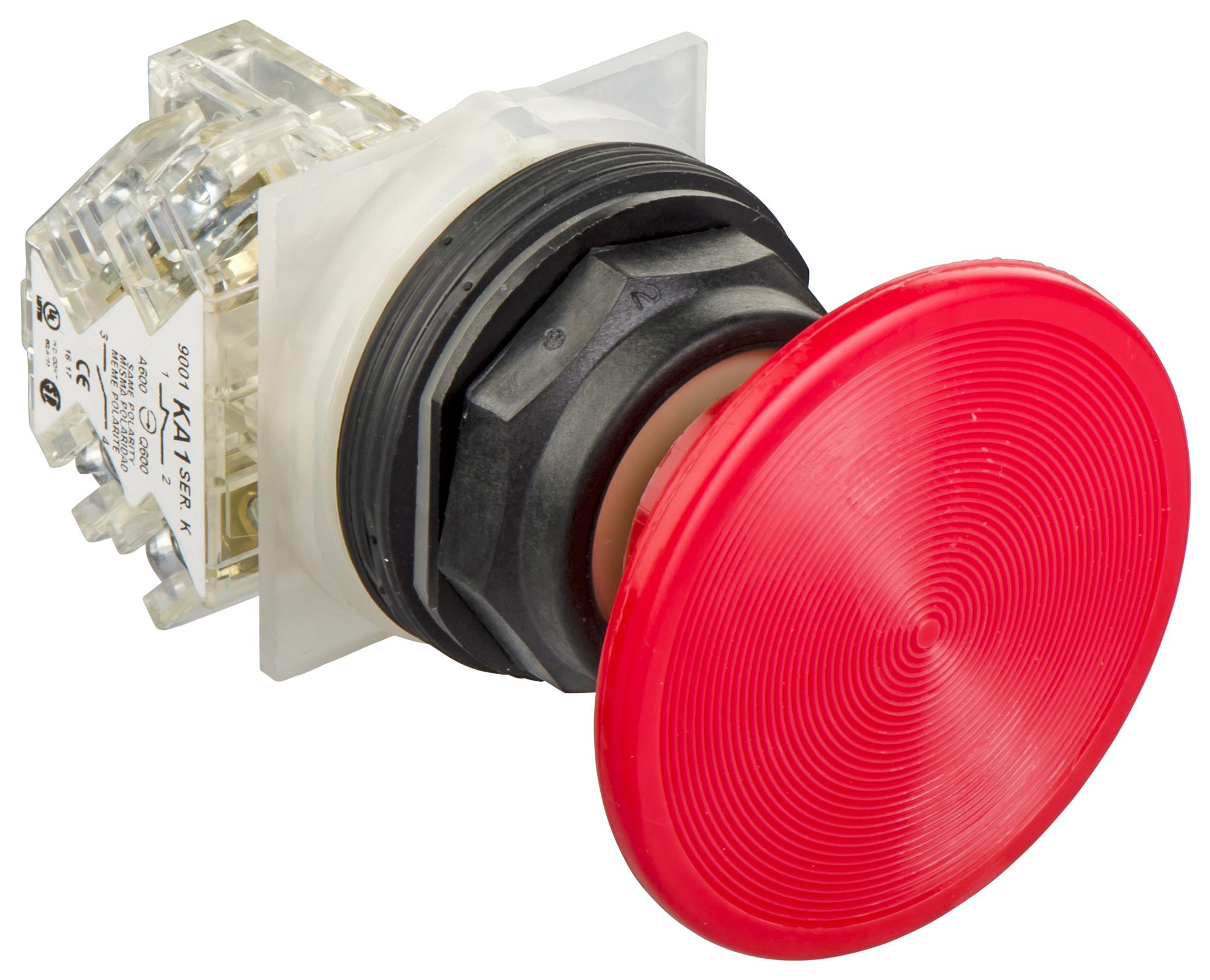 9001SKR24R SWITCH ACTUATOR, PUSHBUTTON, RED SCHNEIDER ELECTRIC