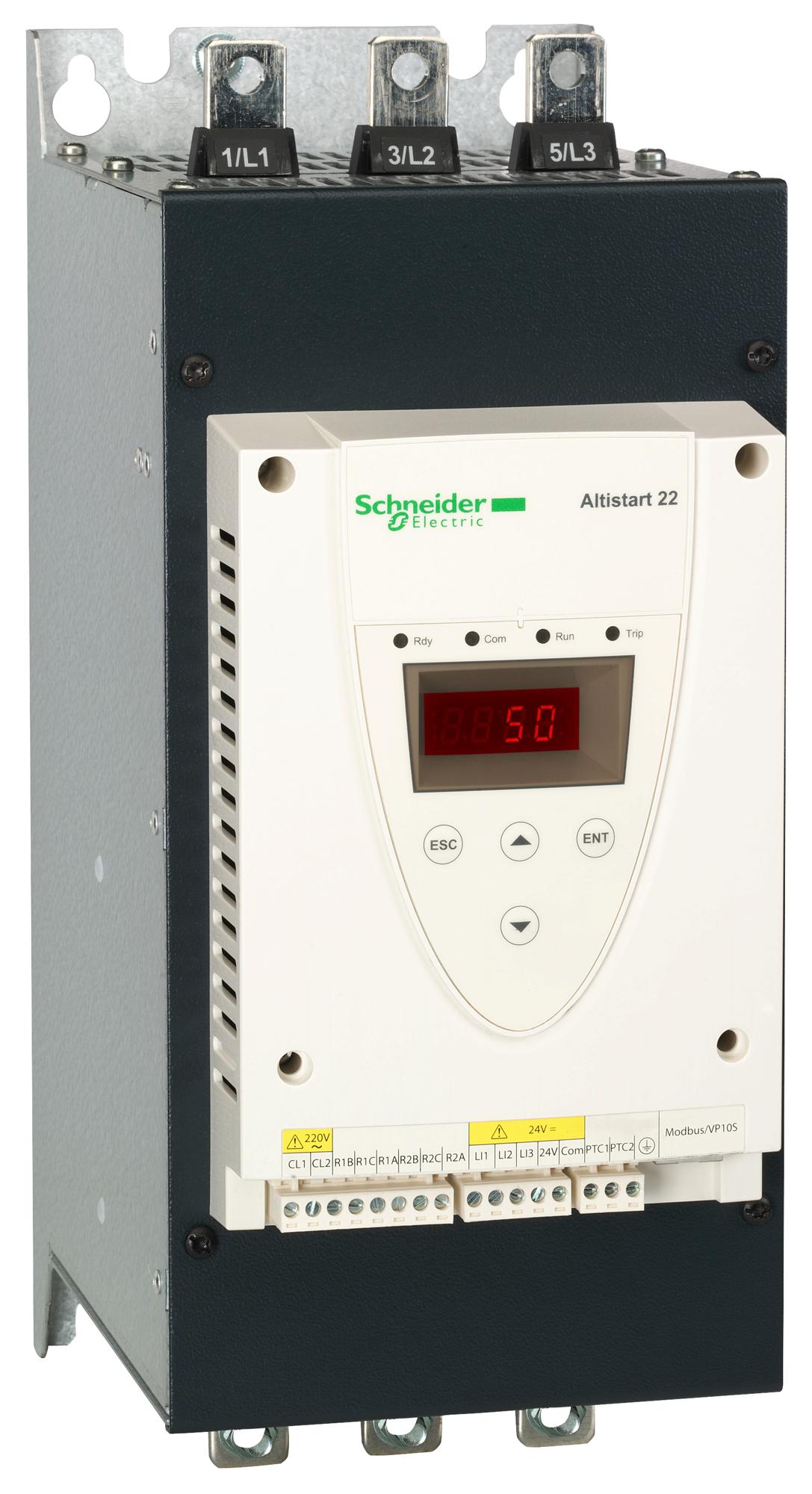 ATS22C14S6U MOTOR STARTER, 3-PH, 140A, 600V SCHNEIDER ELECTRIC