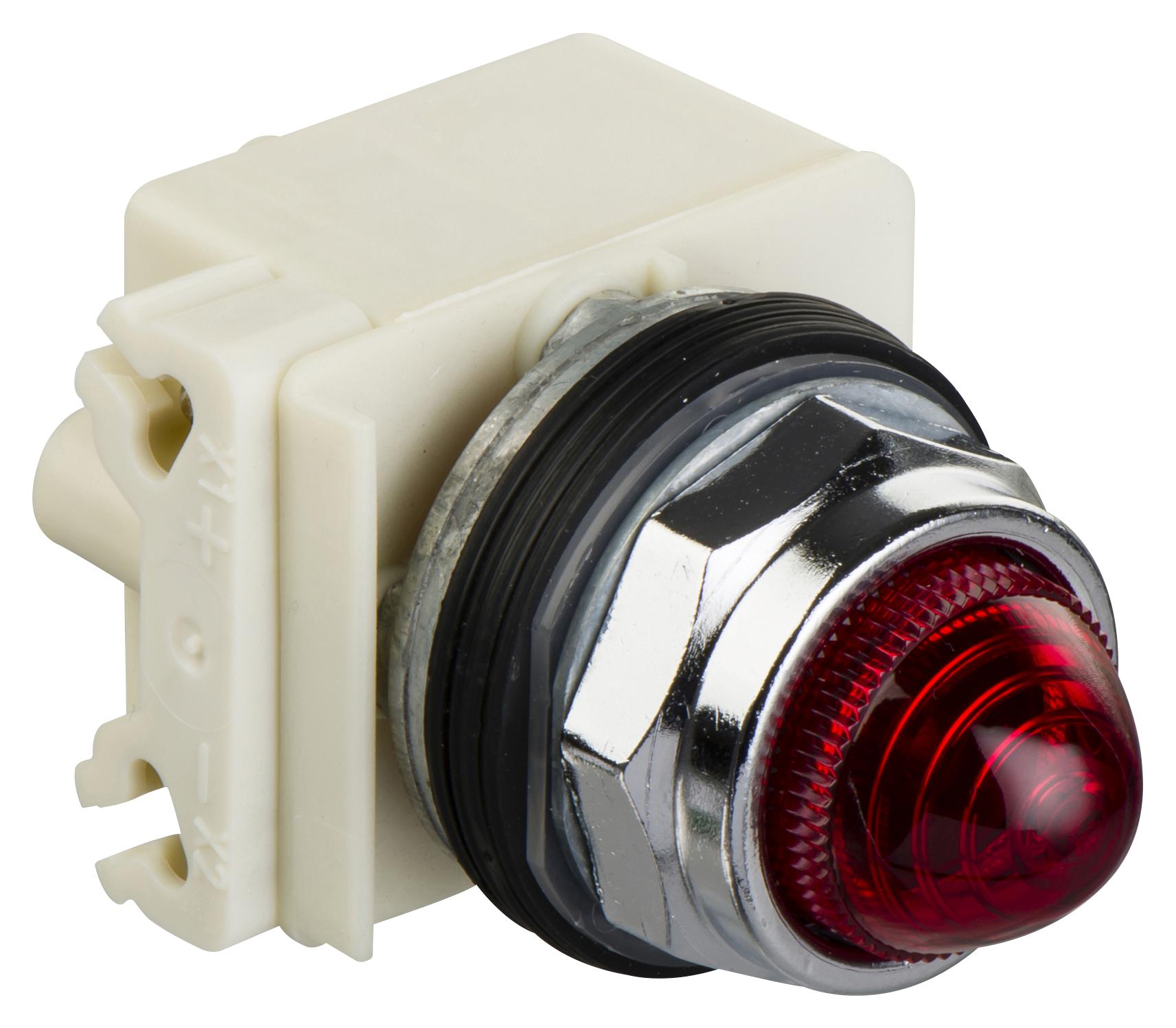 9001KP40R9 INCANDESCENT INDICATOR, BA9S, DOME, 30MM SCHNEIDER ELECTRIC